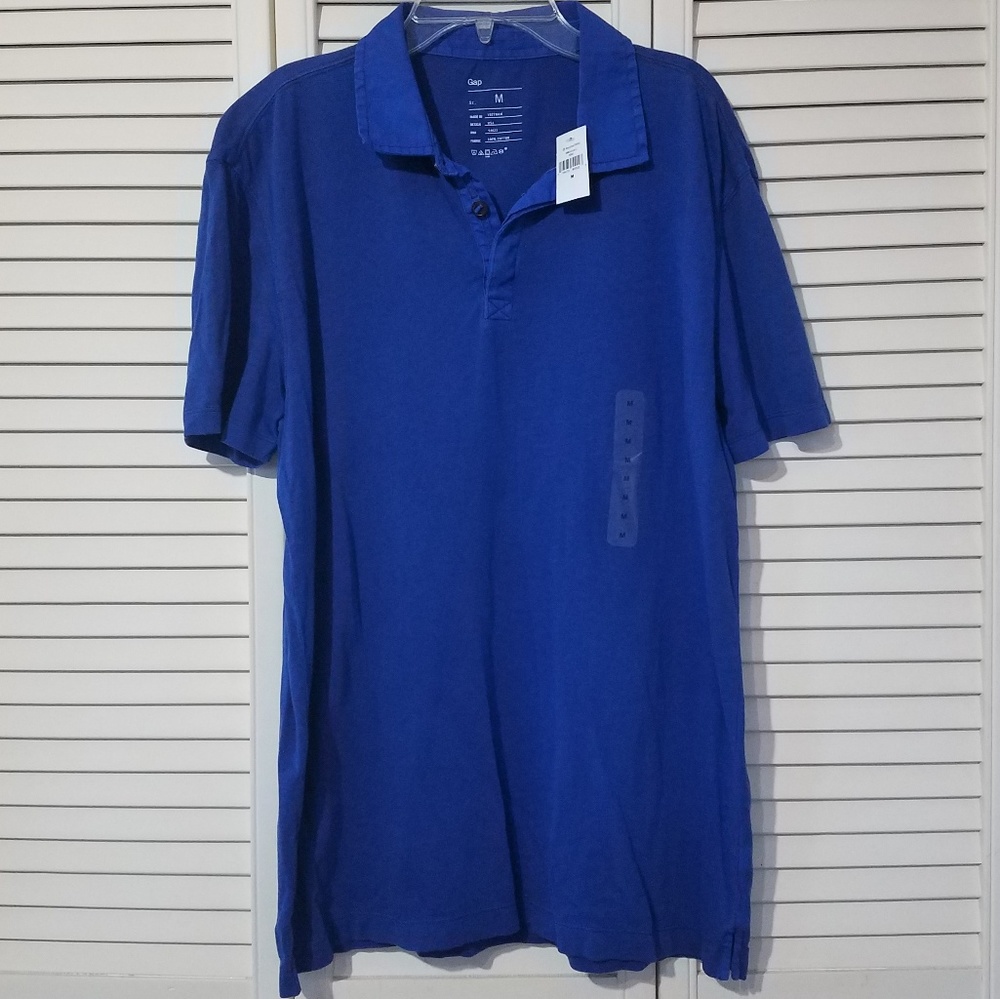 Gap blue polo shirt size M